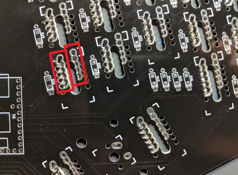 Paddle resting position